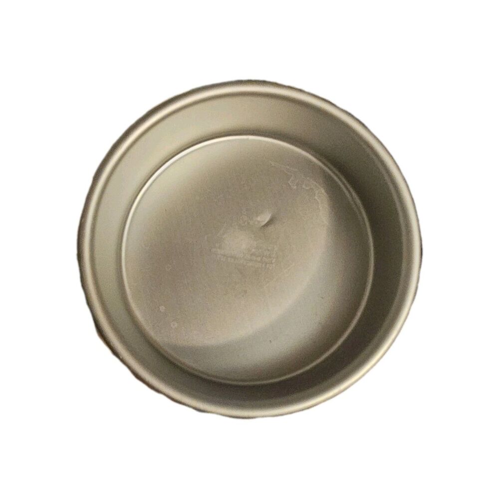 Vintage 4.5 Inch X 1.5” Round Cake Pan Aluminum No Brand Marking - Probably USA